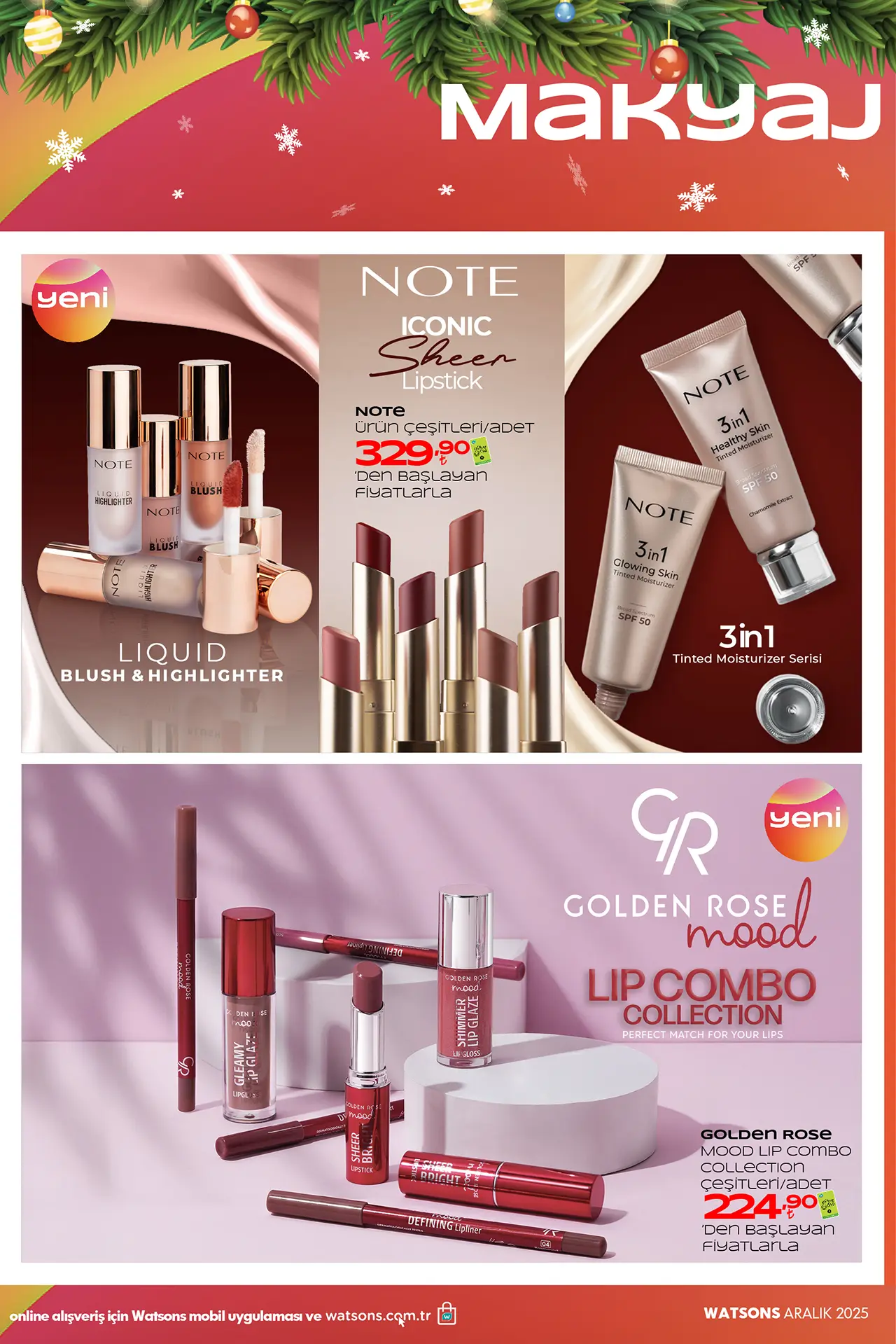 Watsons Aralık 2025 Aktüel Ürünler Kataloğu 13. Sayfa