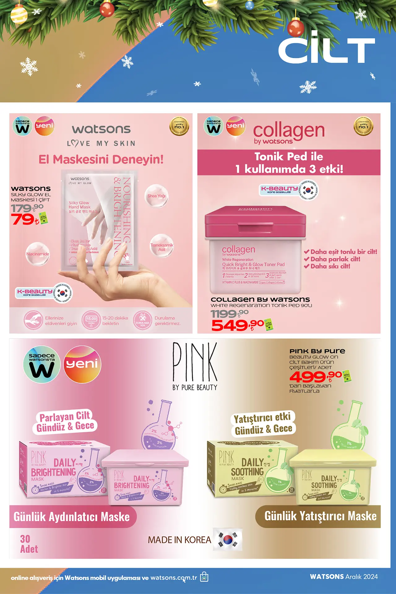 Watsons Aralık 2025 Aktüel Ürünler Kataloğu 16. Sayfa