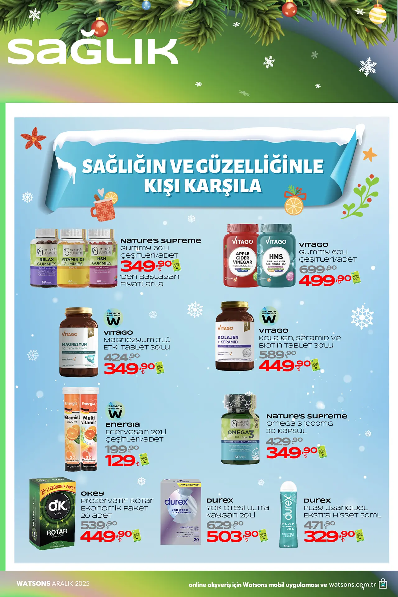 Watsons Aralık 2025 Aktüel Ürünler Kataloğu 43. Sayfa