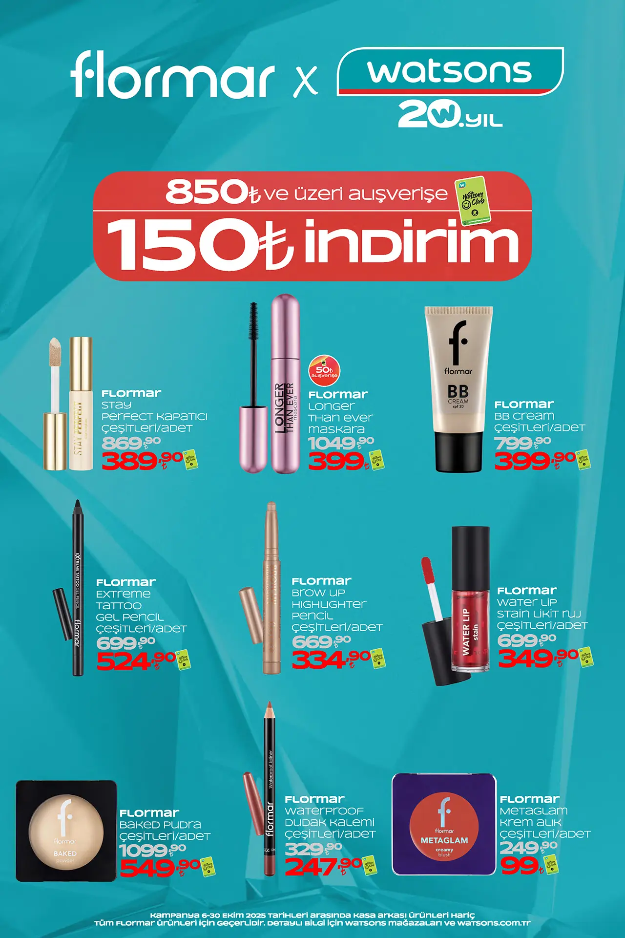 Watsons Ekim 2025 Aktüel Ürünler Kataloğu 3. Sayfa