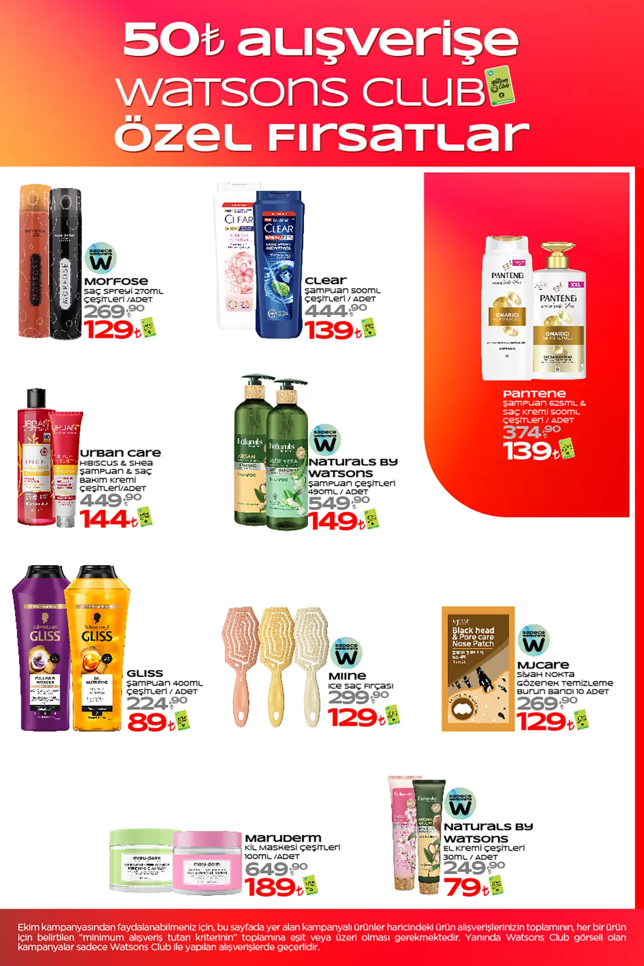 Watsons Ekim 2025 Aktüel Ürünler Kataloğu 5. Sayfa