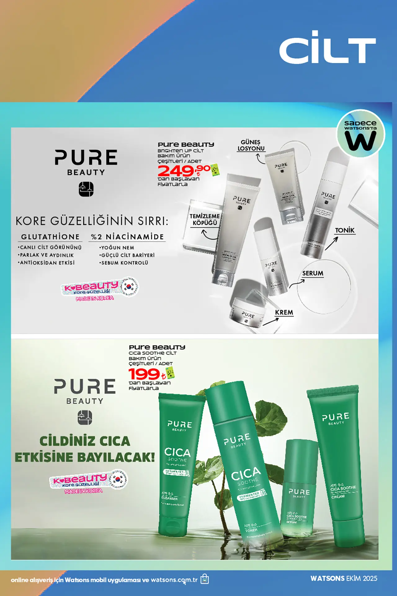 Watsons Ekim 2025 Aktüel Ürünler Kataloğu 15. Sayfa
