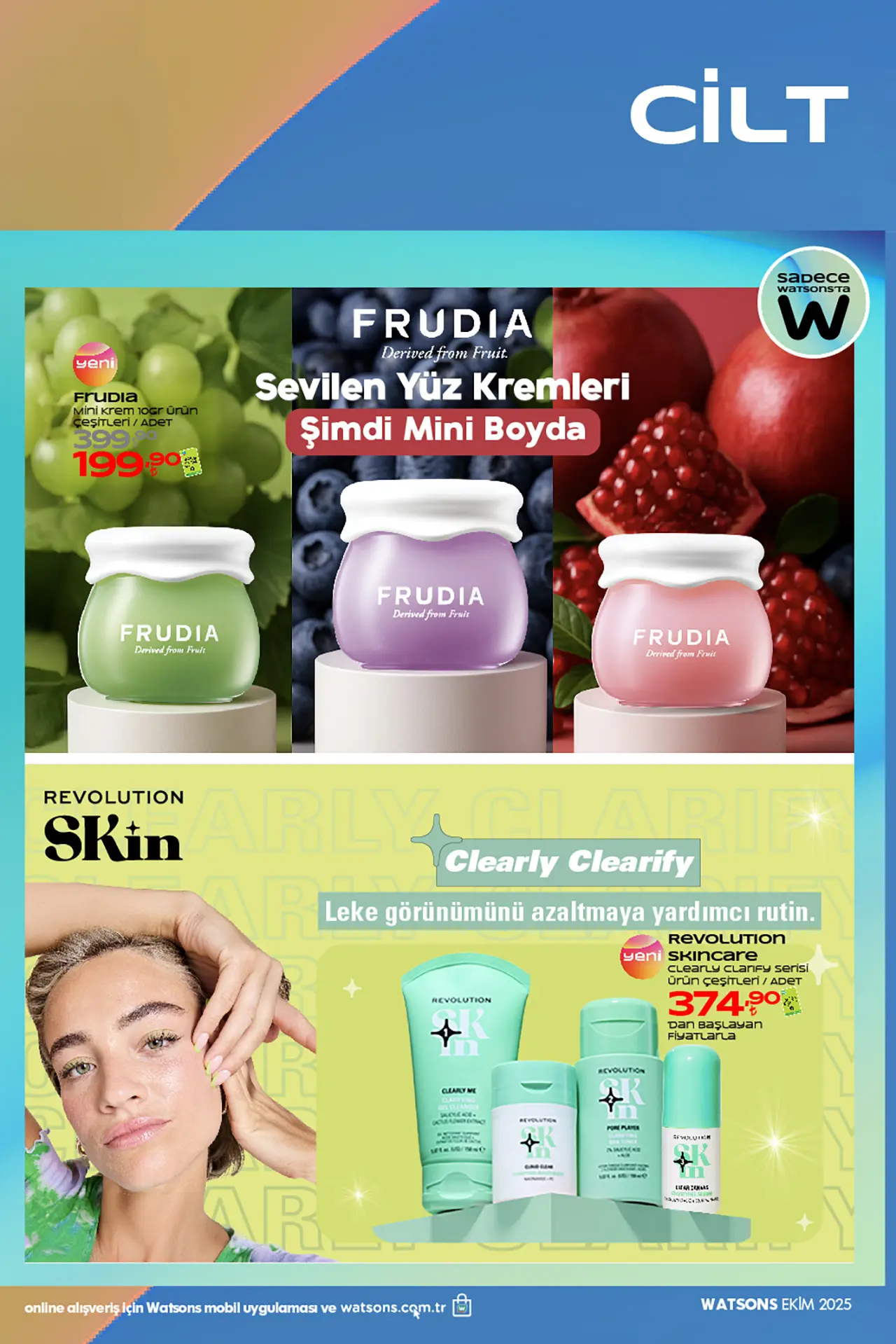 Watsons Ekim 2025 Aktüel Ürünler Kataloğu 17. Sayfa