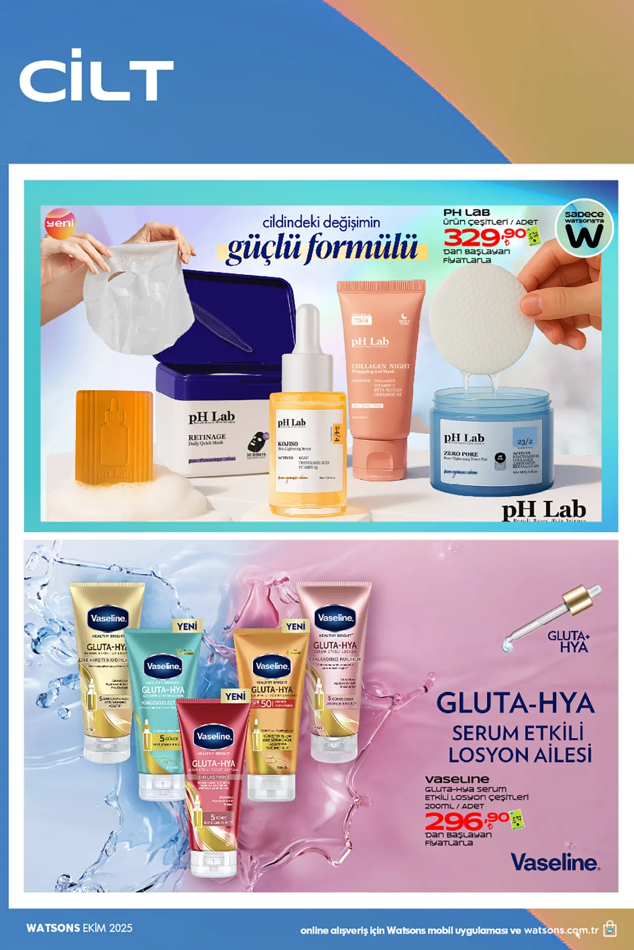 Watsons Ekim 2025 Aktüel Ürünler Kataloğu 22. Sayfa