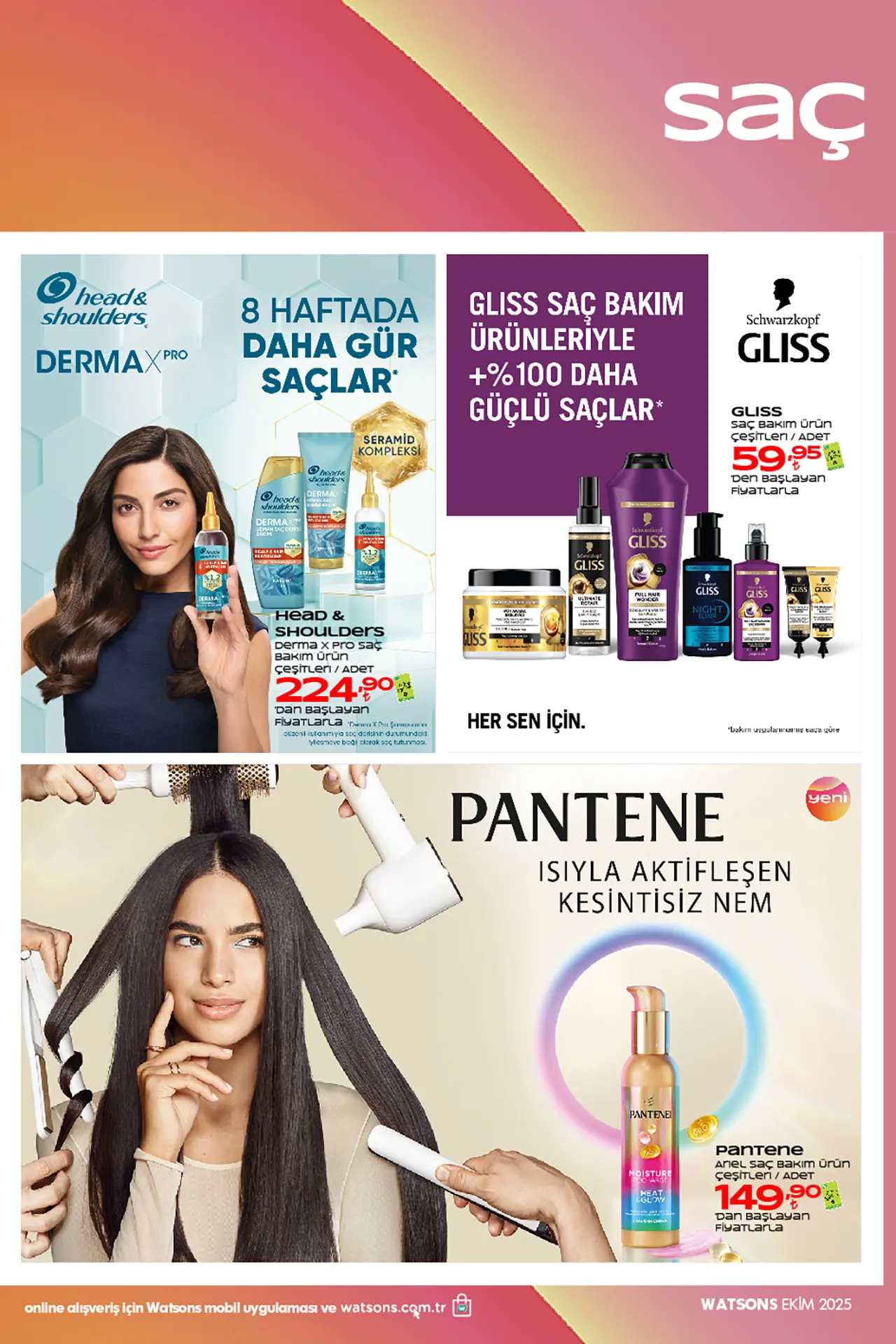 Watsons Ekim 2025 Aktüel Ürünler Kataloğu 33. Sayfa