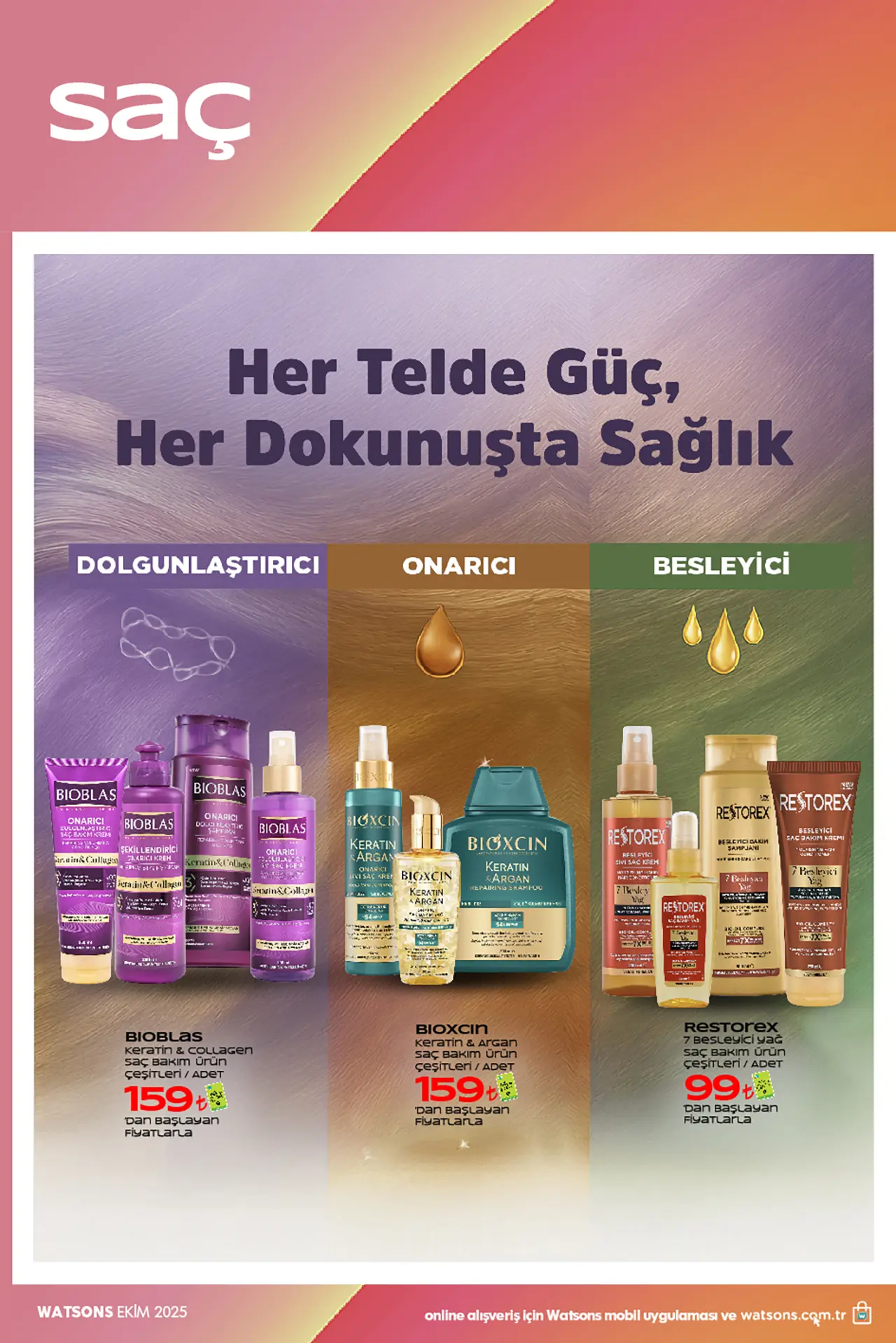 Watsons Ekim 2025 Aktüel Ürünler Kataloğu 34. Sayfa