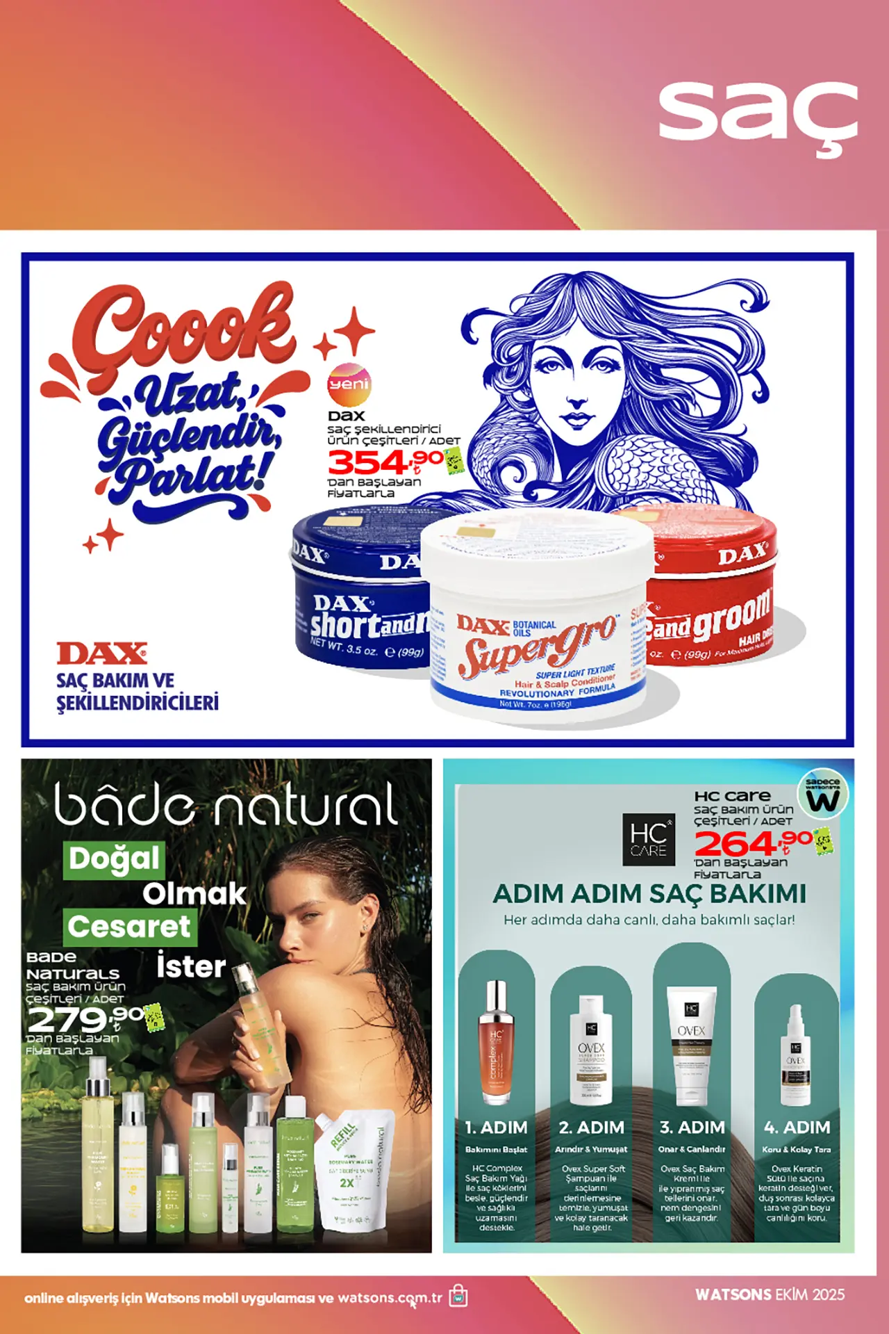 Watsons Ekim 2025 Aktüel Ürünler Kataloğu 35. Sayfa