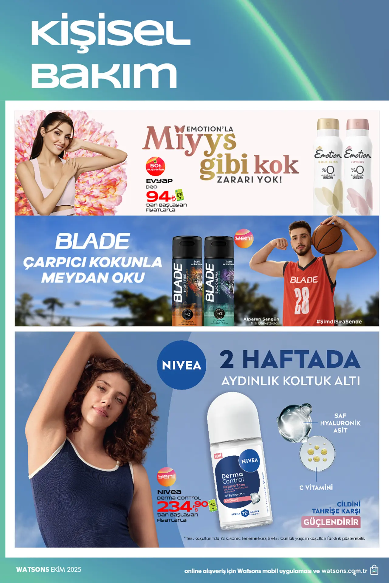Watsons Ekim 2025 Aktüel Ürünler Kataloğu 37. Sayfa