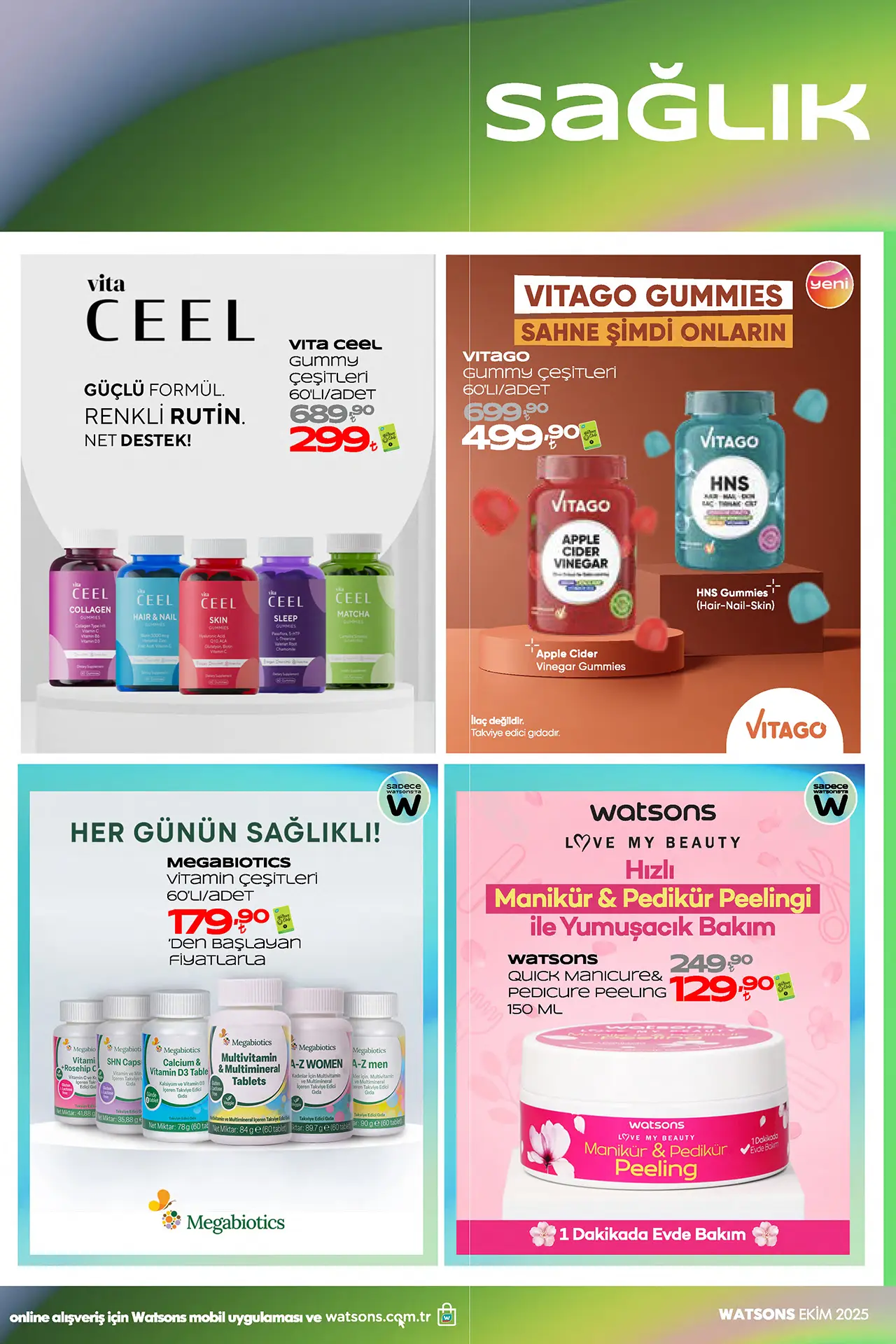 Watsons Ekim 2025 Aktüel Ürünler Kataloğu 45. Sayfa