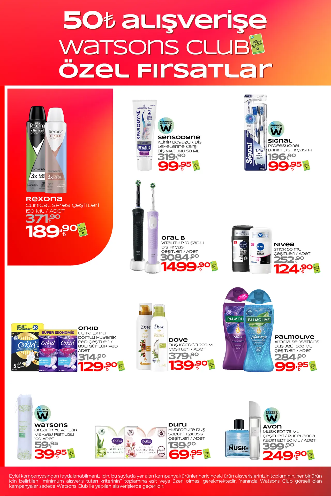 Watsons Eylül 2025 Aktüel Ürünler Kataloğu 4. Sayfa
