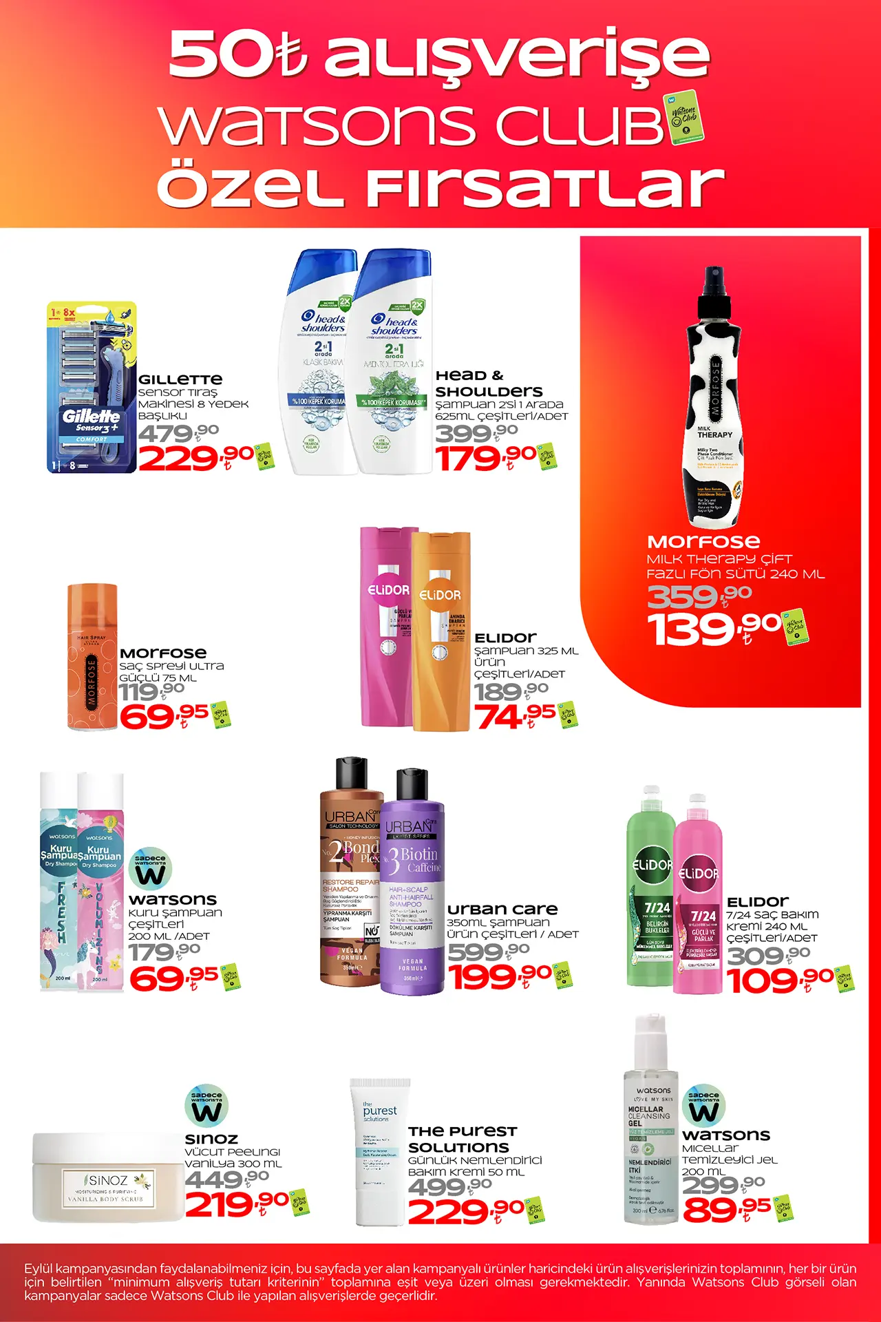 Watsons Eylül 2025 Aktüel Ürünler Kataloğu 5. Sayfa
