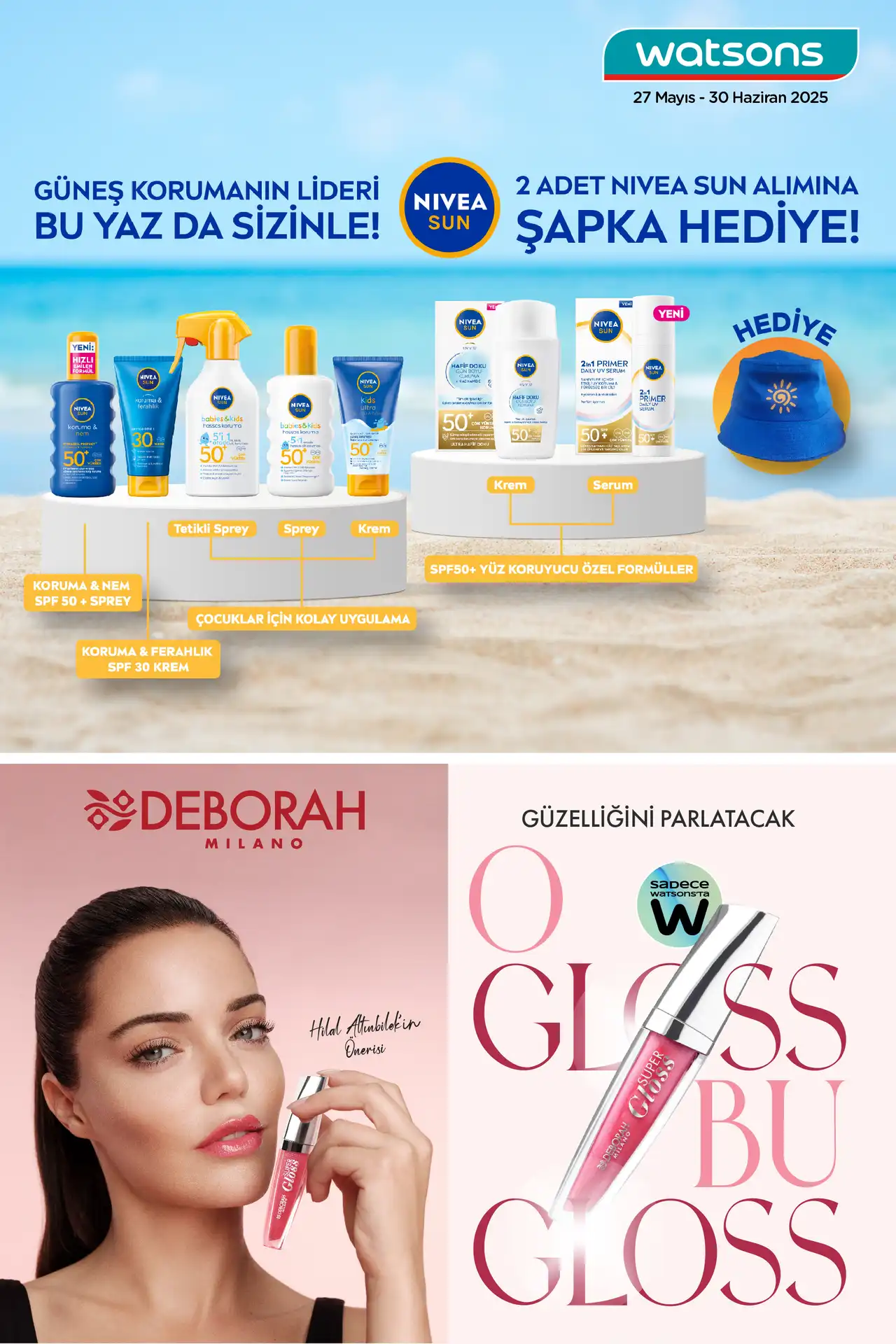 Watsons Haziran 2025 Aktüel Ürünler Kataloğu 1. Sayfa