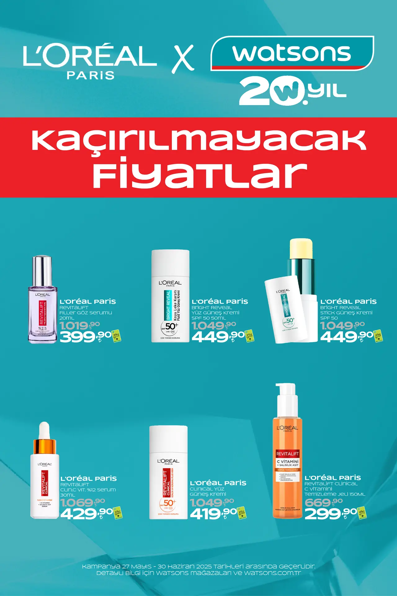 Watsons Haziran 2025 Aktüel Ürünler Kataloğu 3. Sayfa