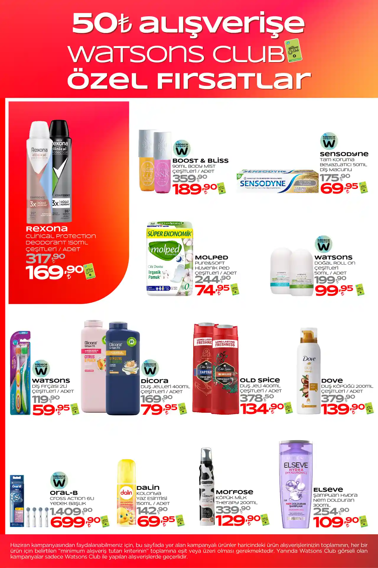Watsons Haziran 2025 Aktüel Ürünler Kataloğu 4. Sayfa
