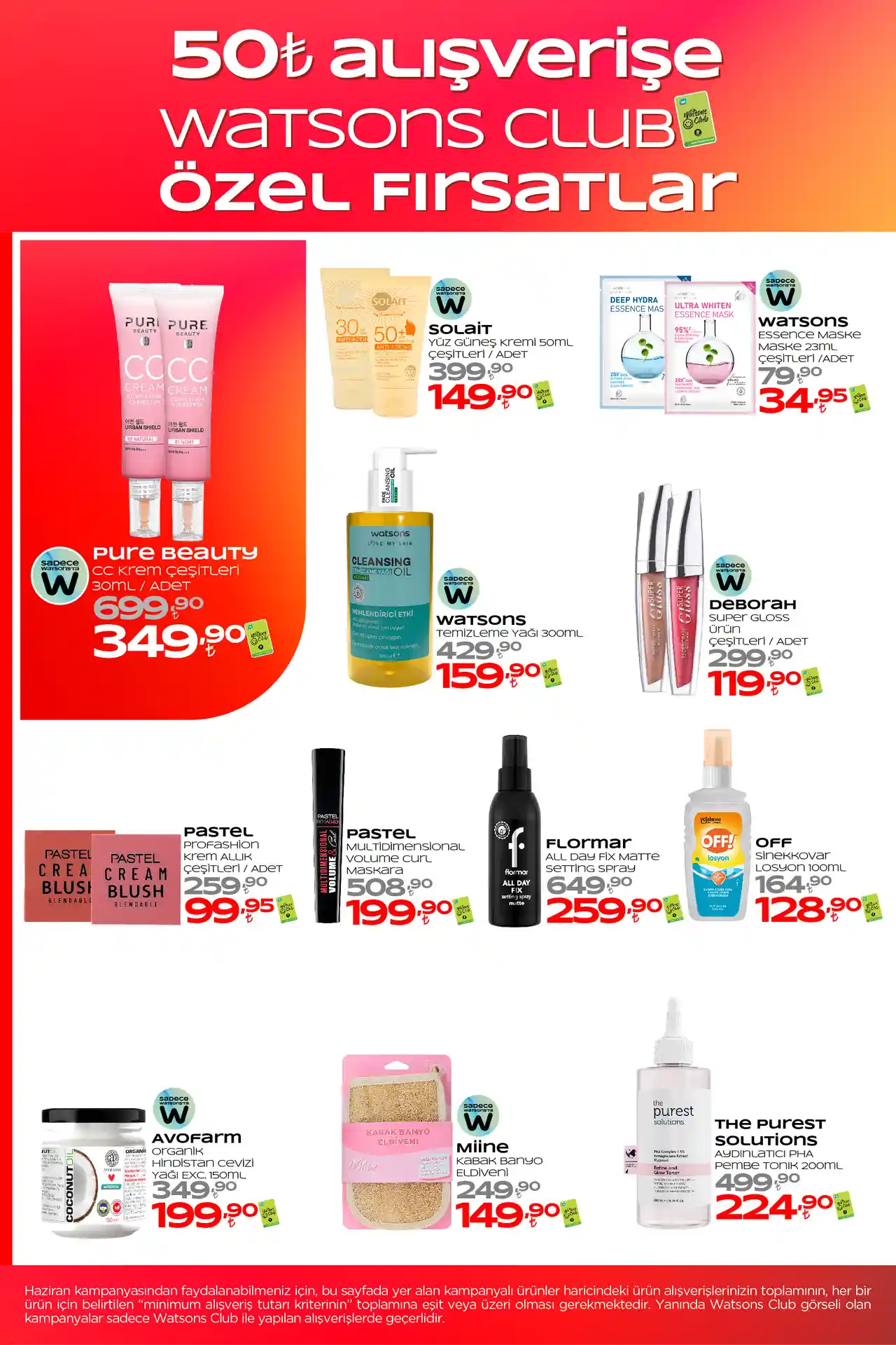 Watsons Haziran 2025 Aktüel Ürünler Kataloğu 6. Sayfa