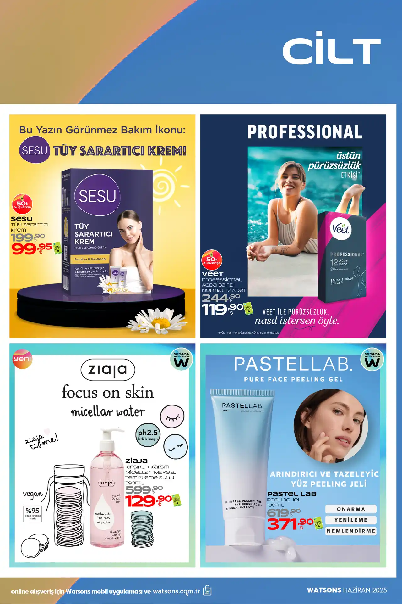 Watsons Haziran 2025 Aktüel Ürünler Kataloğu 27. Sayfa