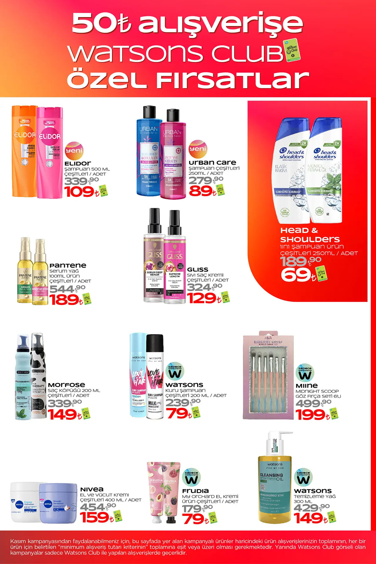 Watsons Kasım 2025 Aktüel Ürünler Kataloğu 3. Sayfa