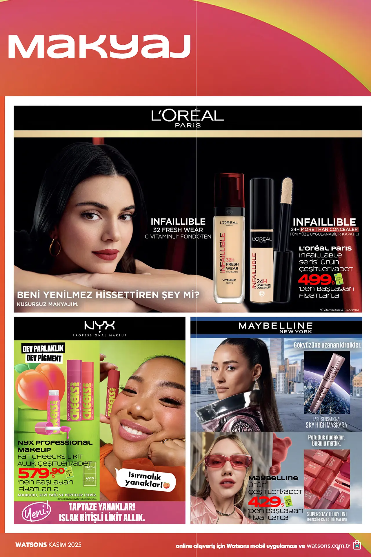 Watsons Kasım 2025 Aktüel Ürünler Kataloğu 12. Sayfa