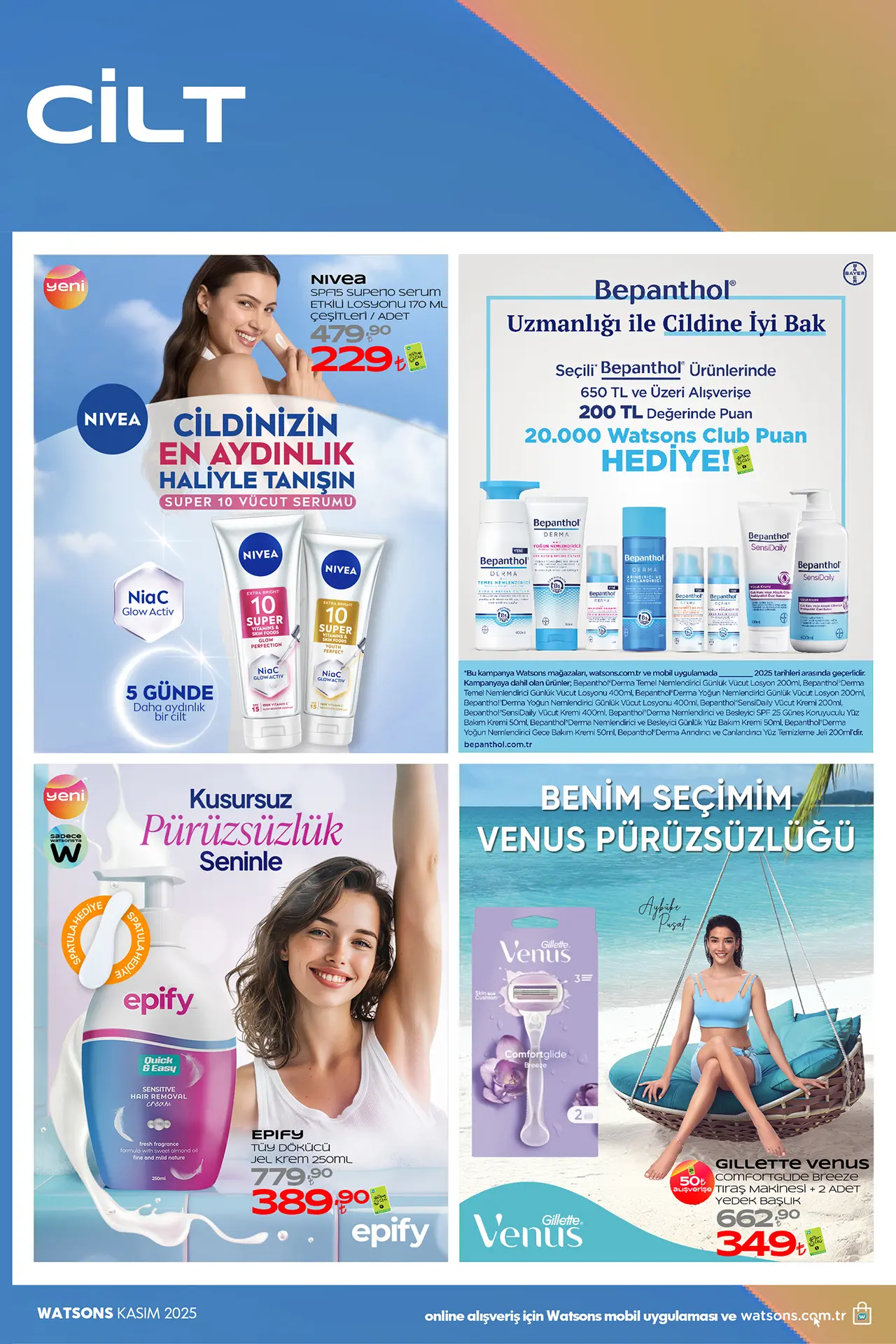 Watsons Kasım 2025 Aktüel Ürünler Kataloğu 24. Sayfa