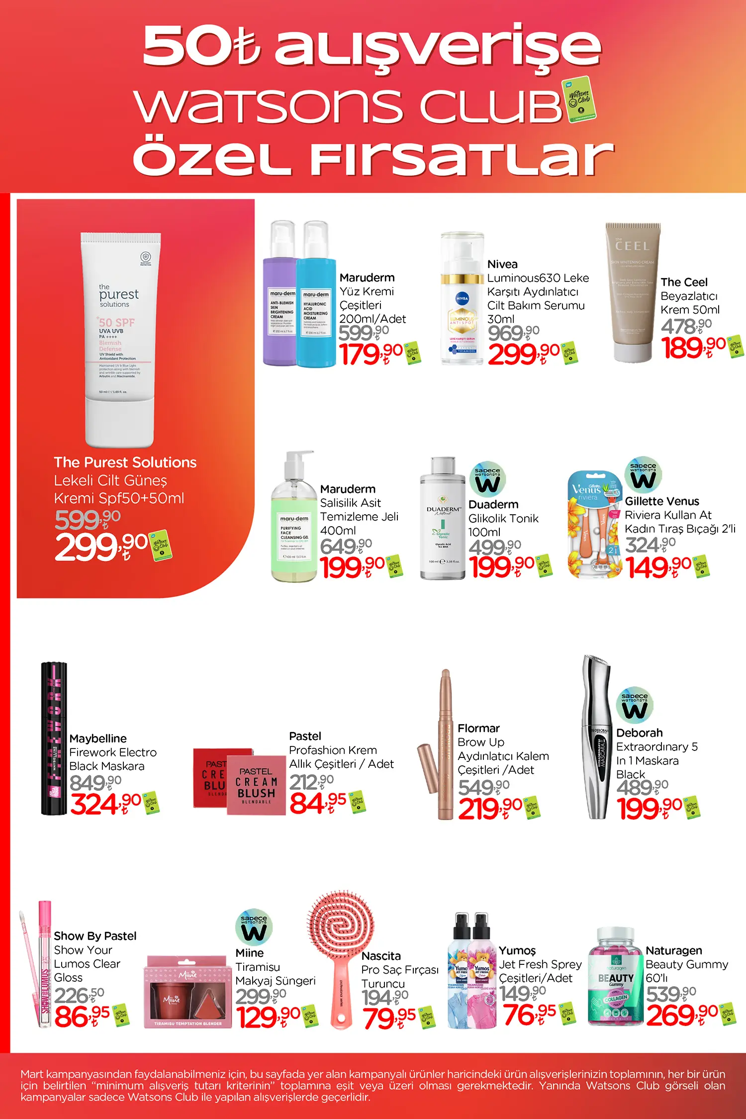 Watsons Mart 2025 Aktüel Ürünler Kataloğu 4. Sayfa