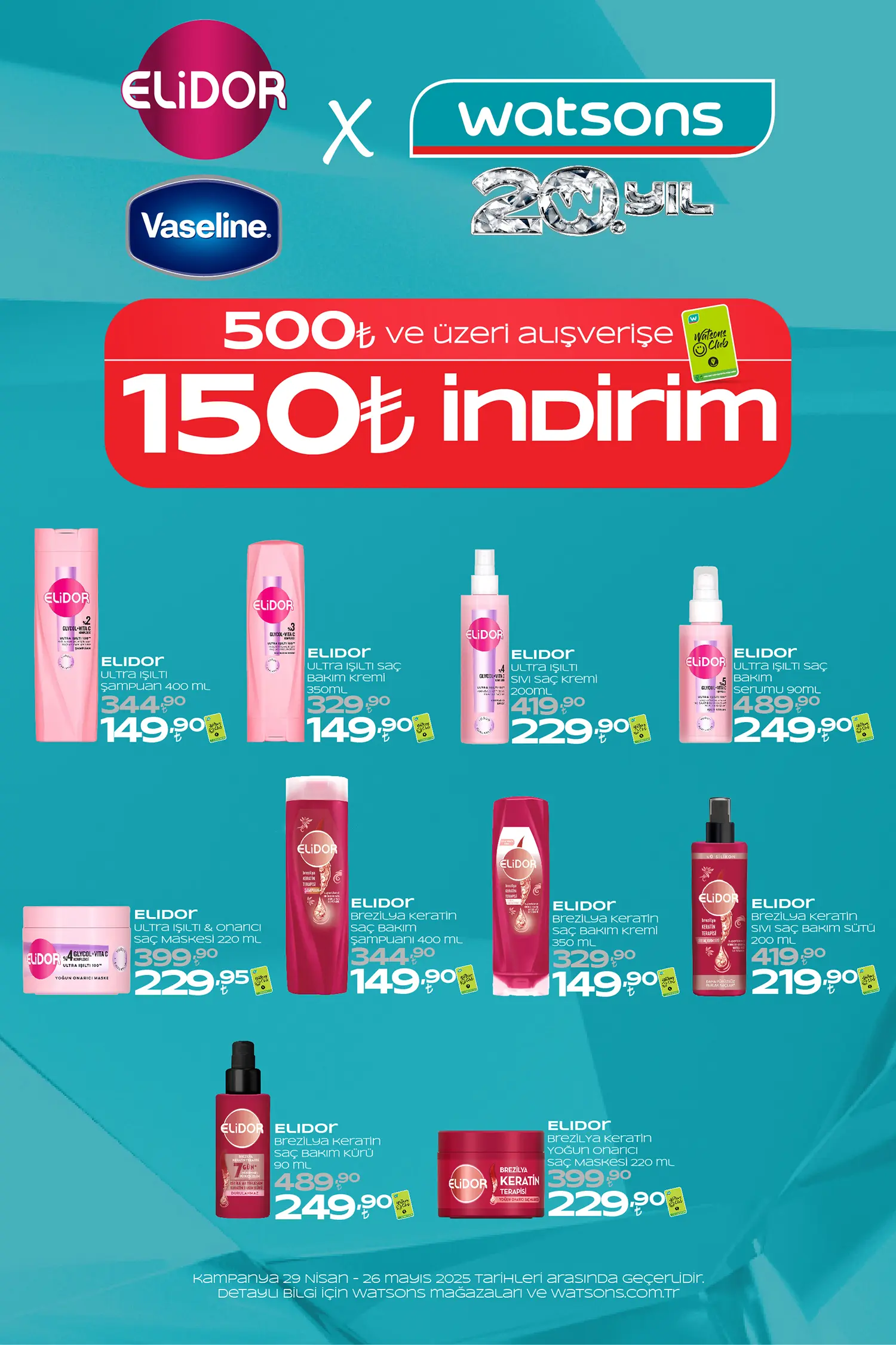 Watsons Mayıs 2025 Aktüel Ürünler Kataloğu 2. Sayfa