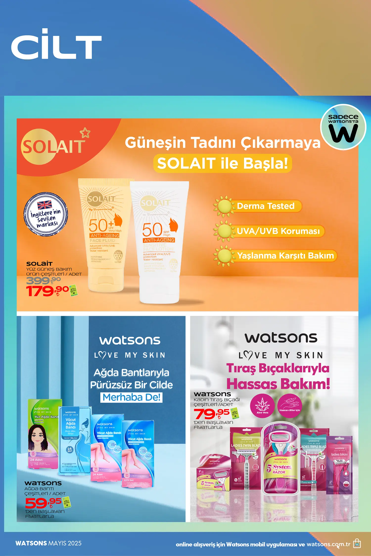 Watsons Mayıs 2025 Aktüel Ürünler Kataloğu 20. Sayfa