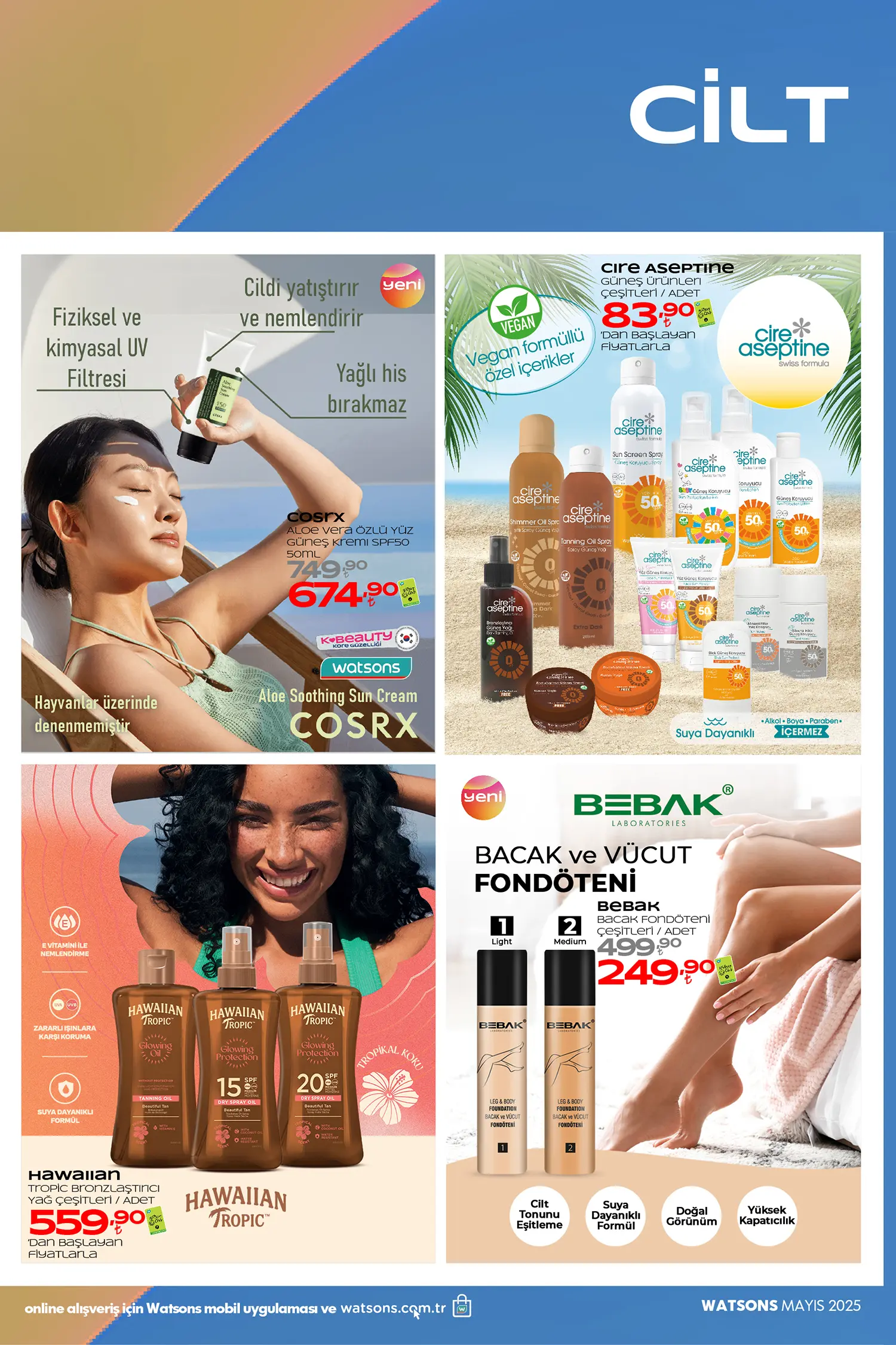 Watsons Mayıs 2025 Aktüel Ürünler Kataloğu 23. Sayfa