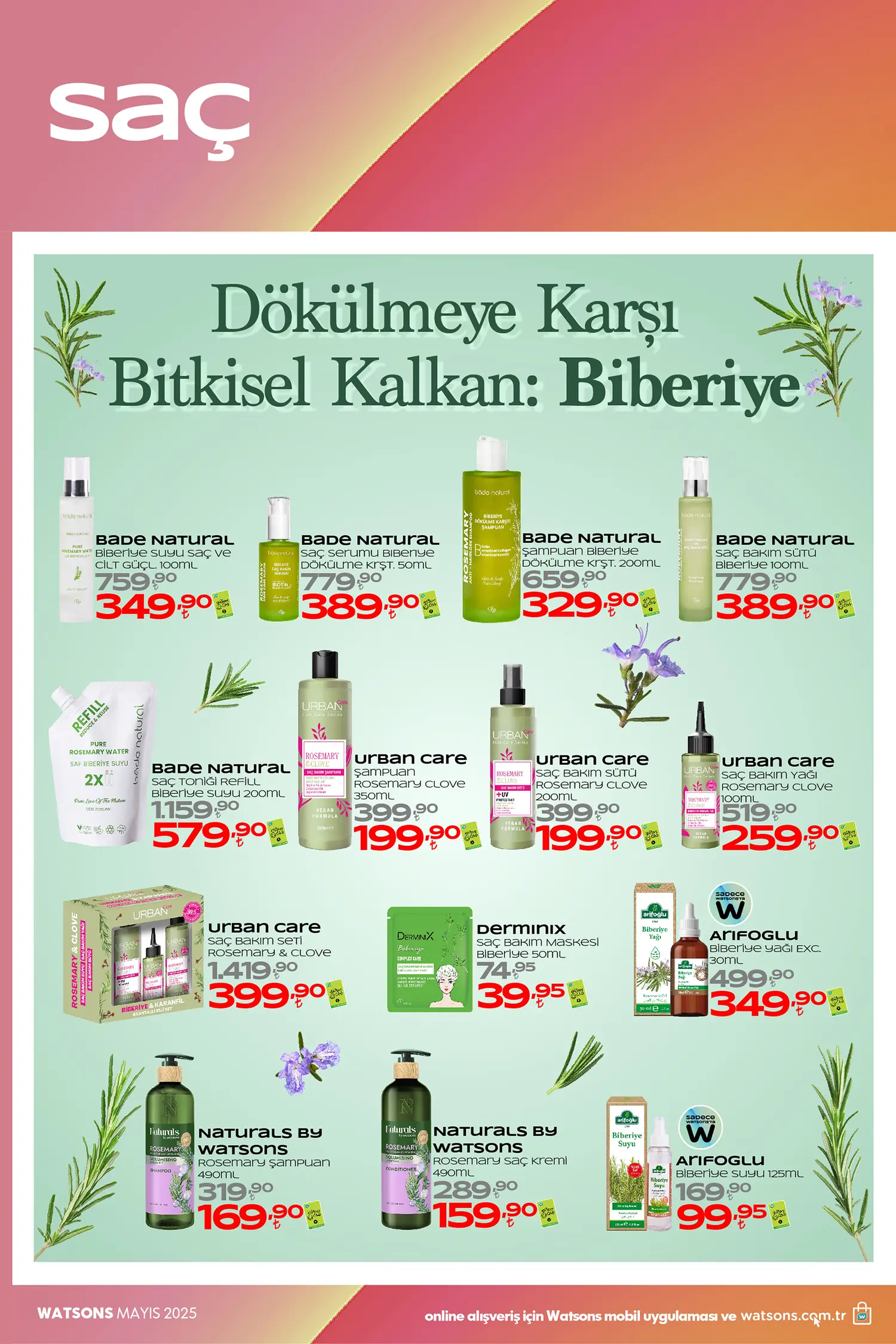 Watsons Mayıs 2025 Aktüel Ürünler Kataloğu 34. Sayfa