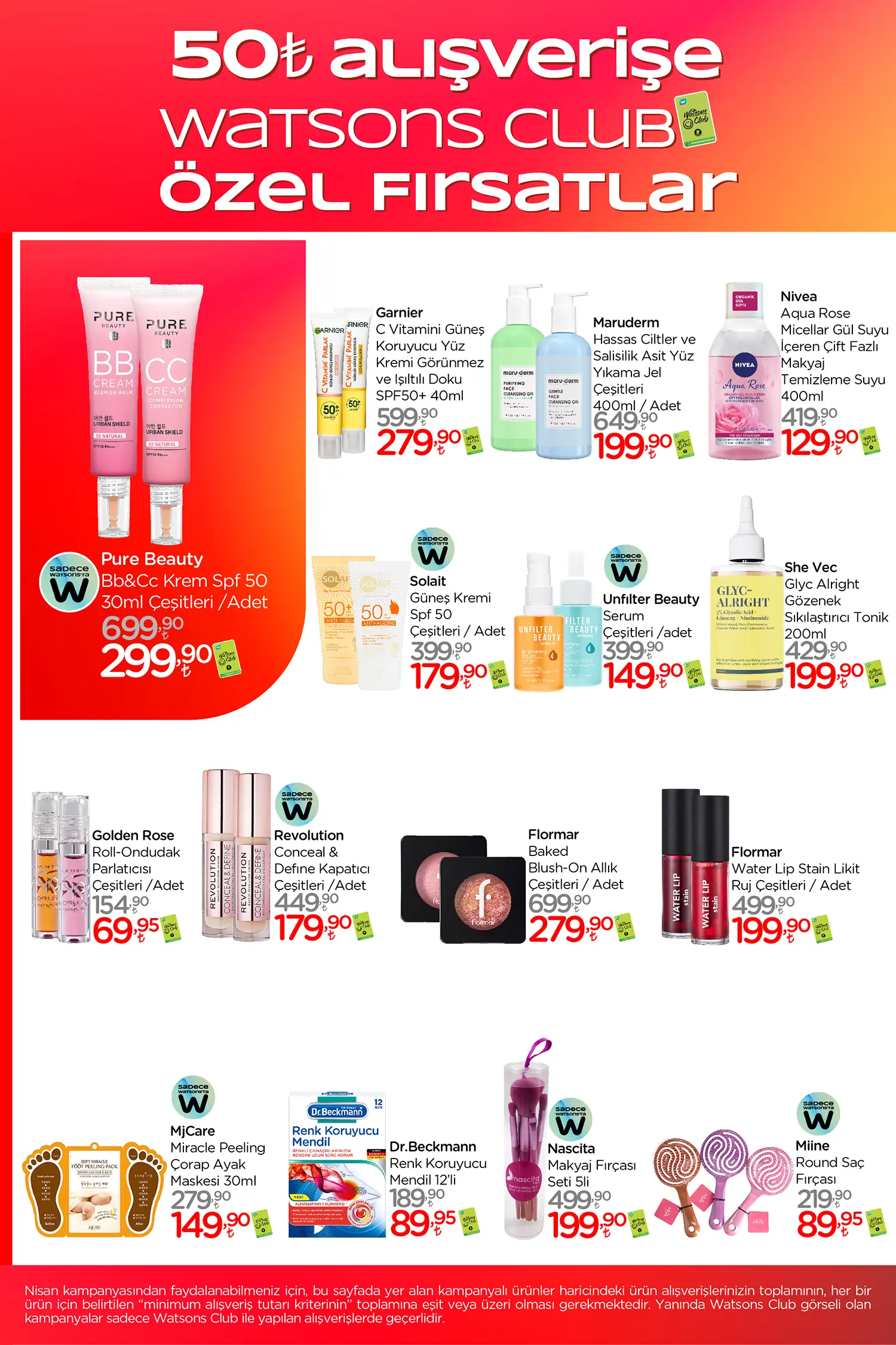 Watsons Nisan 2025 Aktüel Ürünler Kataloğu 2. Sayfa