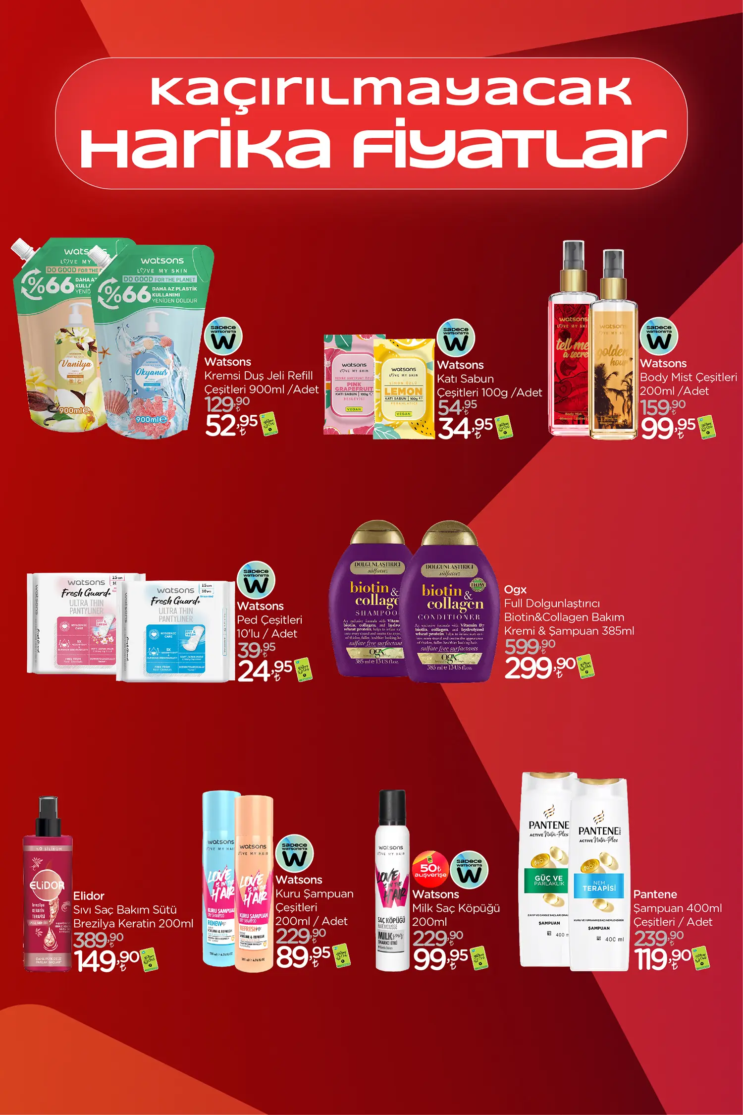 Watsons Nisan 2025 Aktüel Ürünler Kataloğu 7. Sayfa