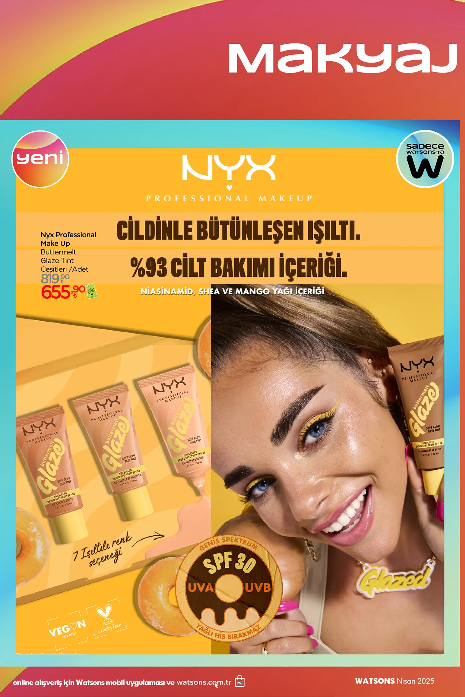 Watsons Nisan 2025 Aktüel Ürünler Kataloğu 11. Sayfa