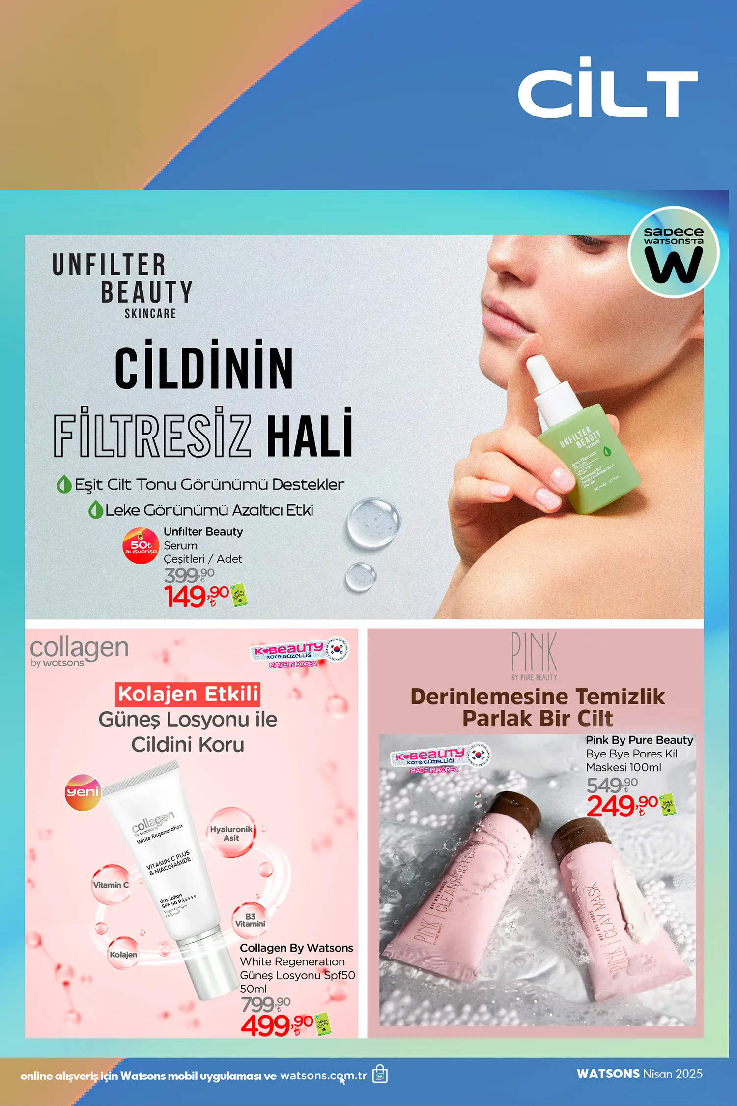 Watsons Nisan 2025 Aktüel Ürünler Kataloğu 17. Sayfa