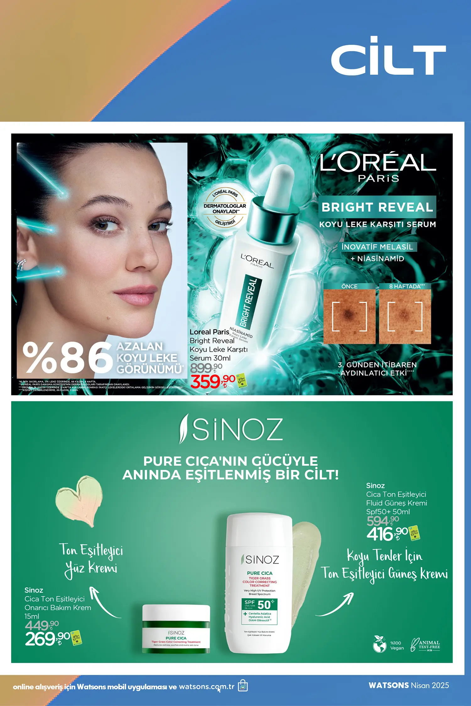 Watsons Nisan 2025 Aktüel Ürünler Kataloğu 19. Sayfa
