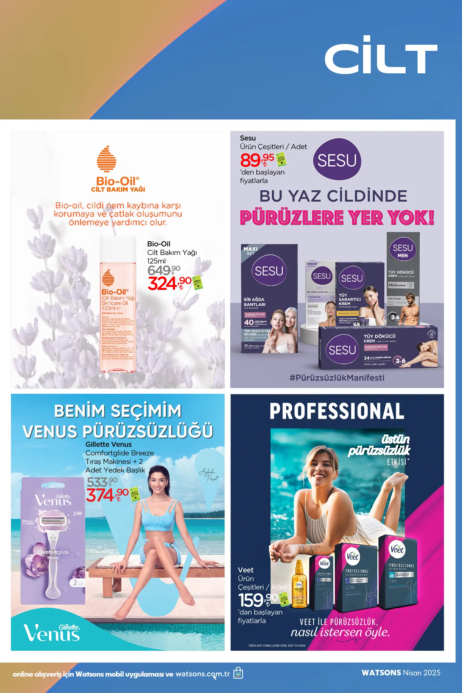 Watsons Nisan 2025 Aktüel Ürünler Kataloğu 21. Sayfa
