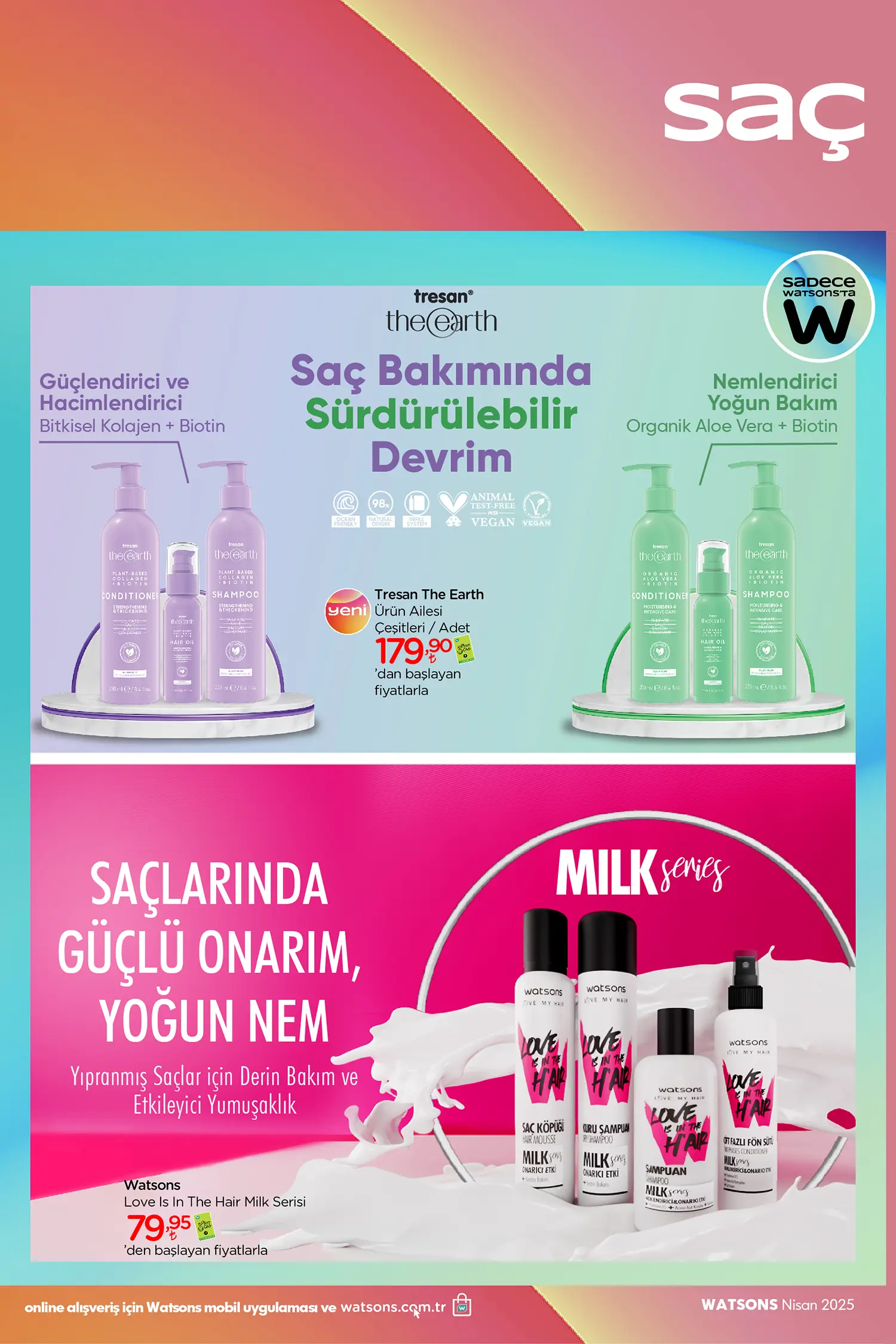 Watsons Nisan 2025 Aktüel Ürünler Kataloğu 33. Sayfa