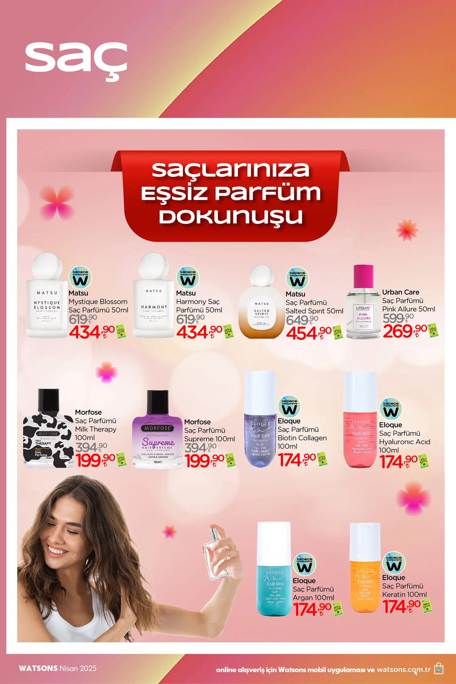 Watsons Nisan 2025 Aktüel Ürünler Kataloğu 34. Sayfa