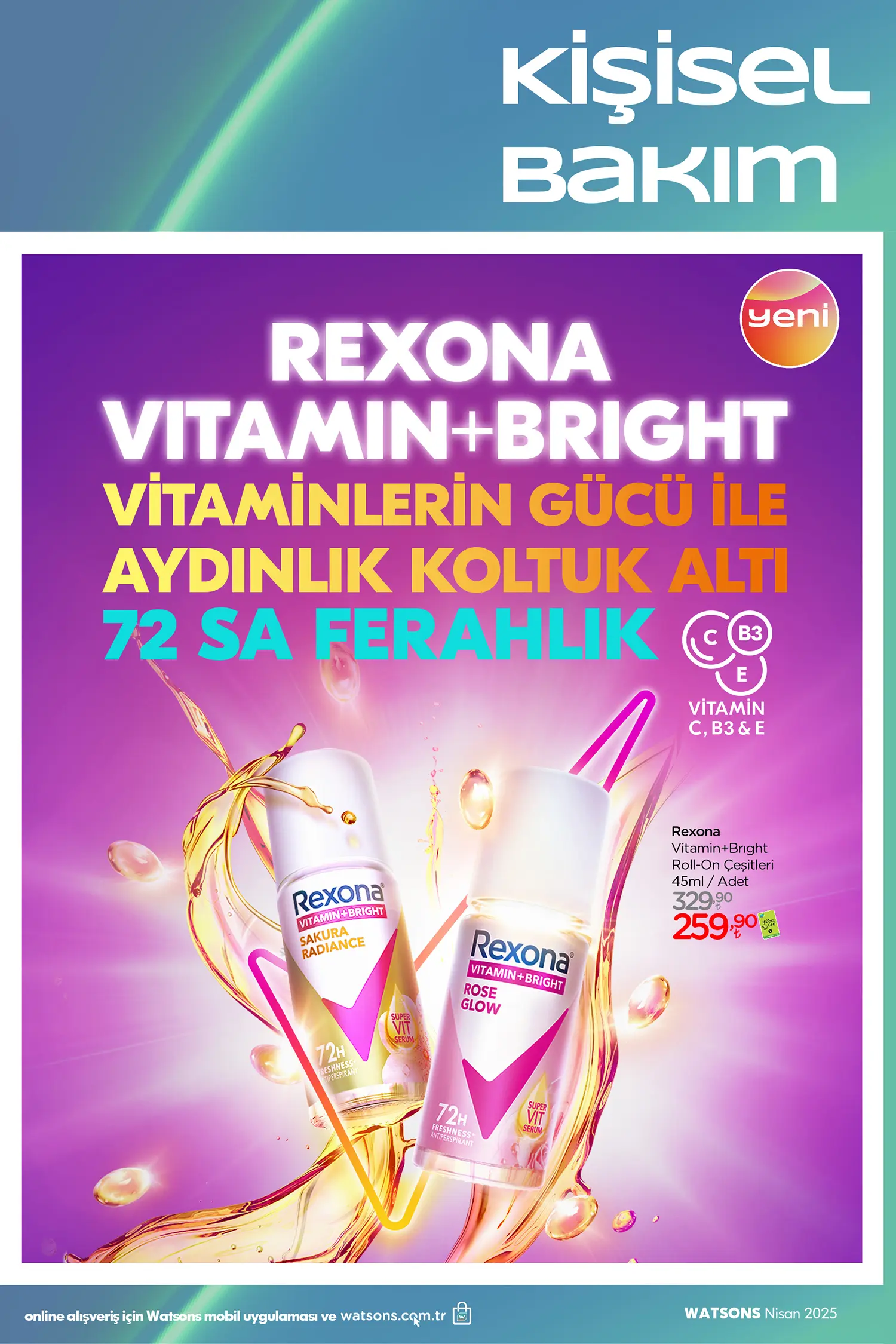 Watsons Nisan 2025 Aktüel Ürünler Kataloğu 39. Sayfa