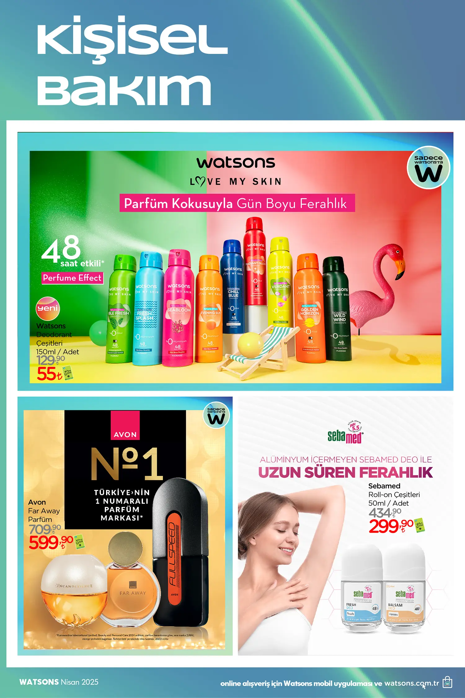 Watsons Nisan 2025 Aktüel Ürünler Kataloğu 40. Sayfa