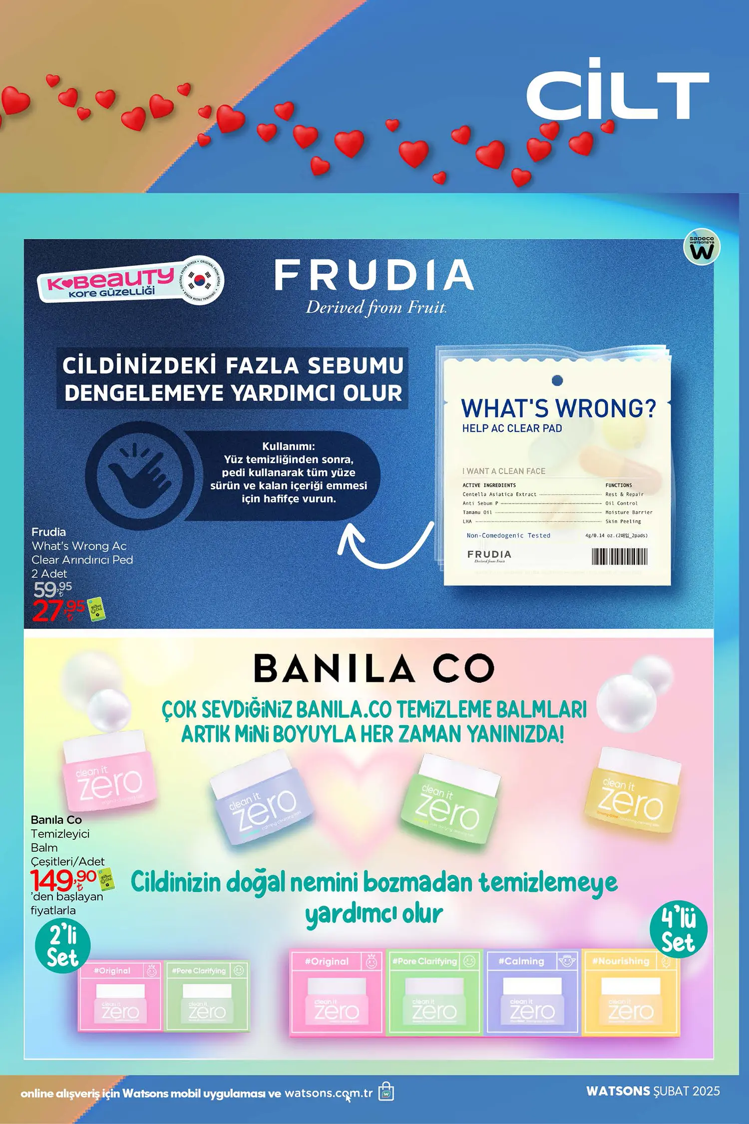Watsons Şubat 2025 Aktüel Ürünler Kataloğu 27. Sayfa