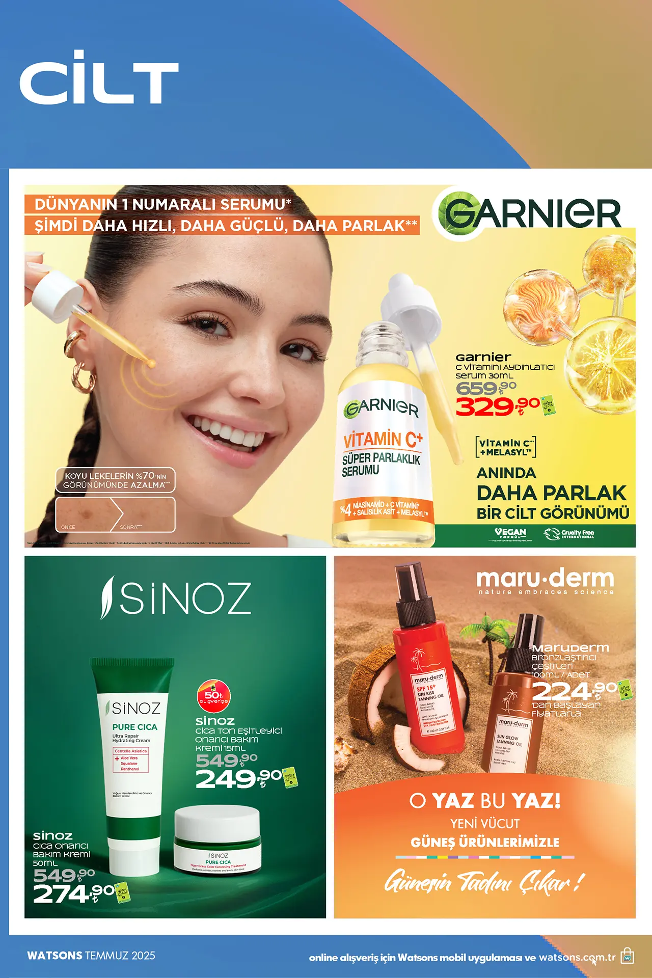 Watsons Temmuz 2025 Aktüel Ürünler Kataloğu 22. Sayfa