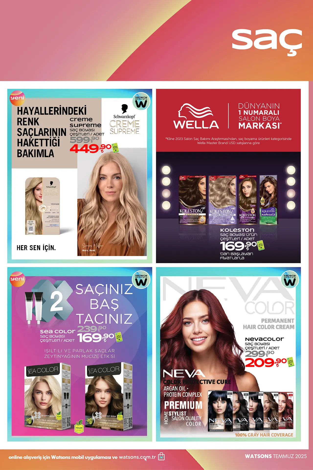 Watsons Temmuz 2025 Aktüel Ürünler Kataloğu 38. Sayfa
