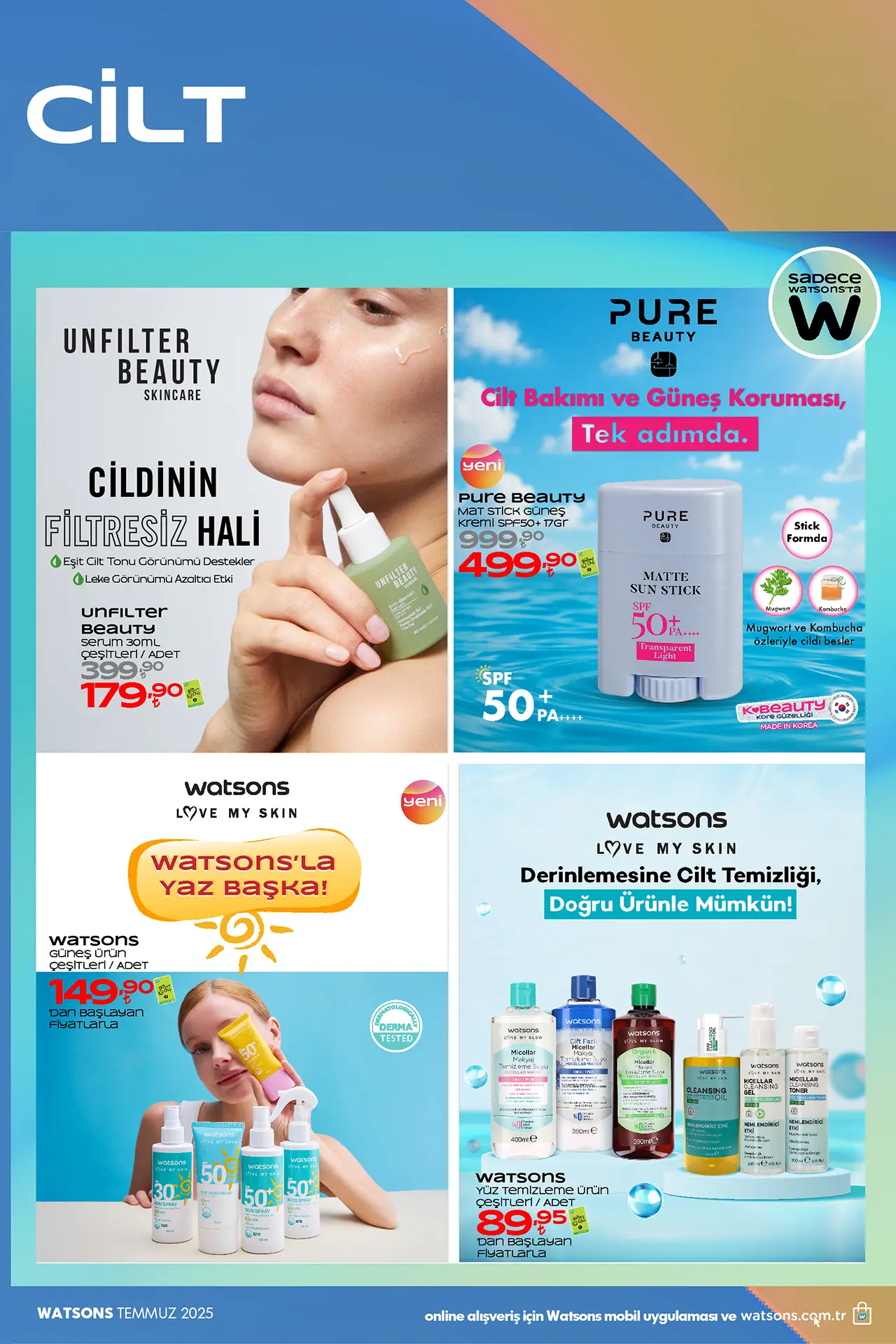 Watsons Temmuz 2025 Aktüel Ürünler Kataloğu 39. Sayfa