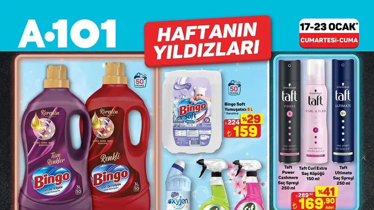 A101 17 Ocak 2026 Aktüel Ürünler Kataloğu