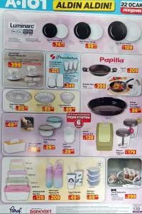 A101 22 Ocak 2026 Aktüel Ürünler Kataloğu