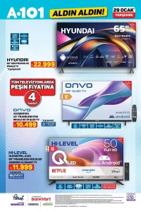 A101 29 Ocak 2026 Aktüel Ürünler Kataloğu