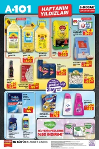 A101 3 Ocak 2026 Aktüel Ürünler Kataloğu