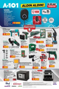 A101 8 Ocak 2026 Aktüel Ürünler Kataloğu