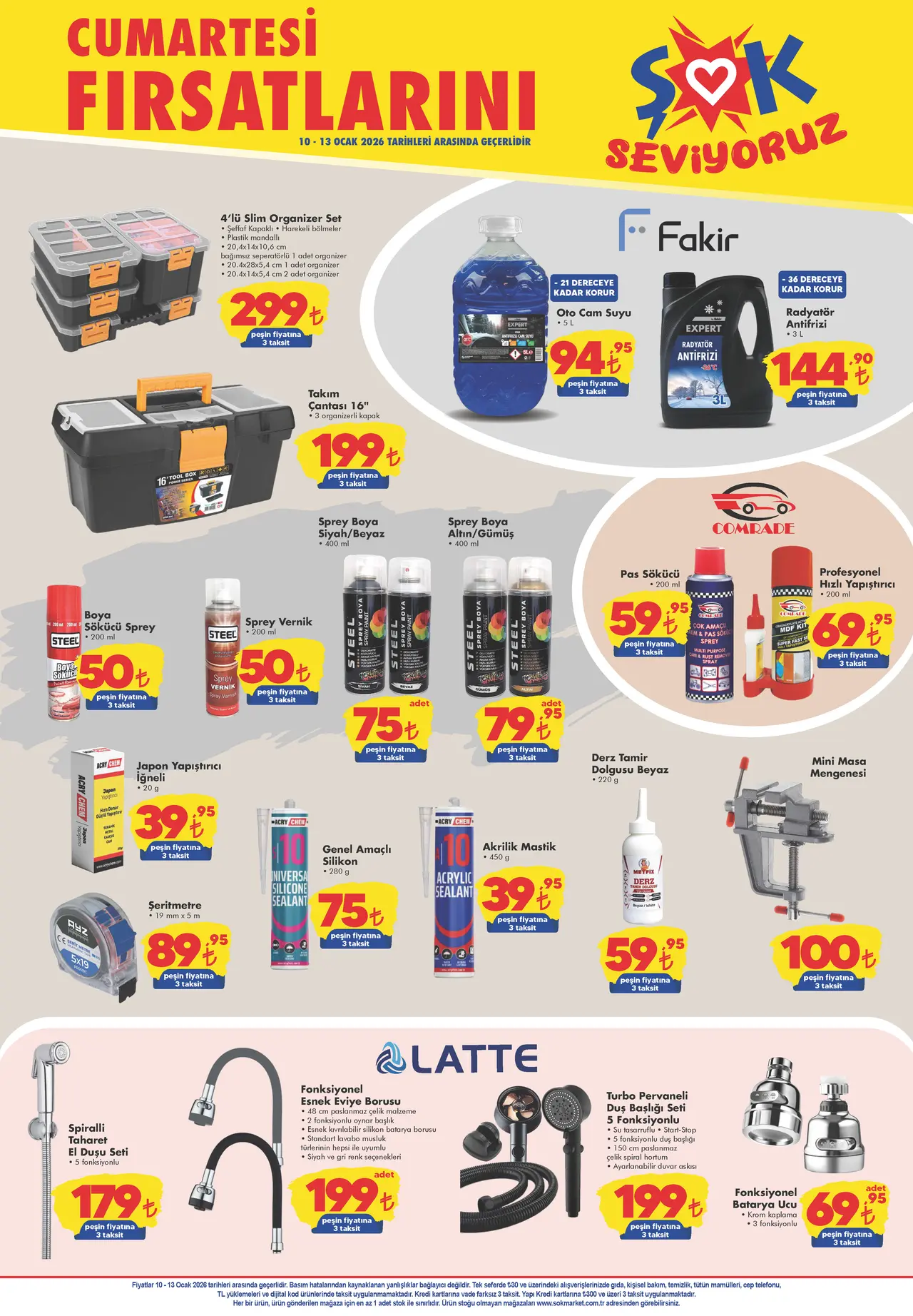 ŞOK 10 Ocak 2026 Aktüel Katalog Sayfası 2