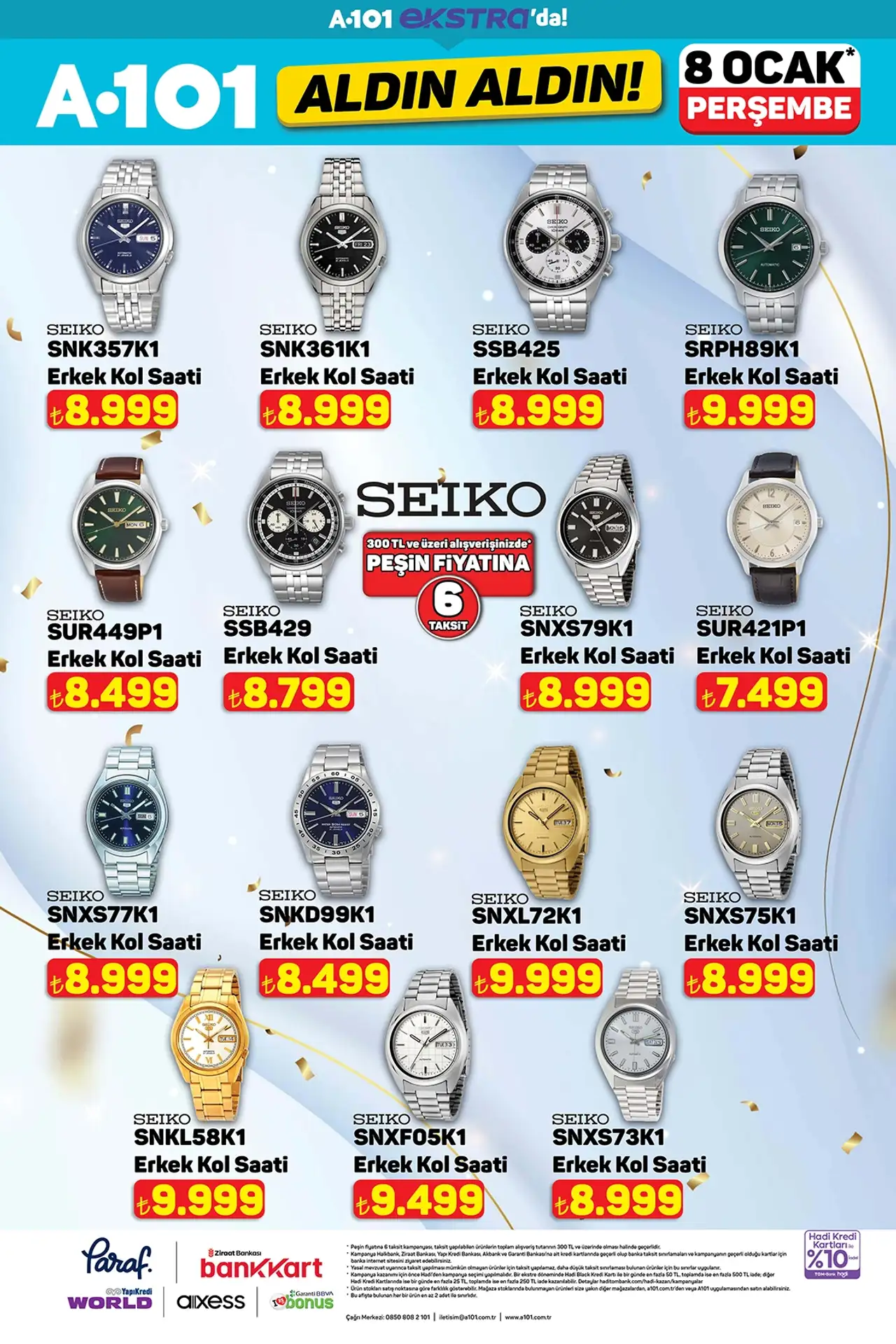 A101 8 Ocak 2026 Ekstra Katalog 8