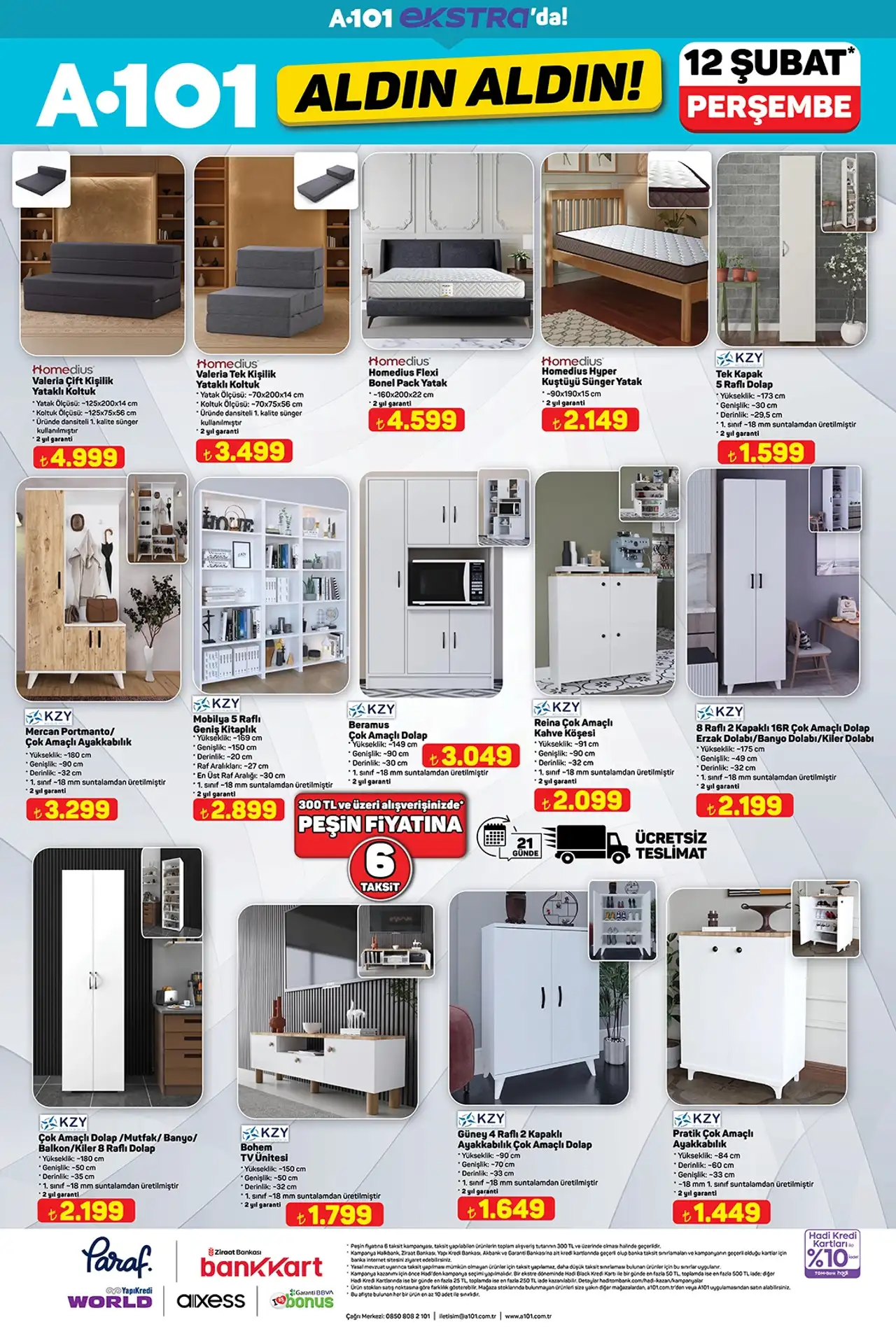 A101 12 Şubat 2026 Aktüel Katalog 18